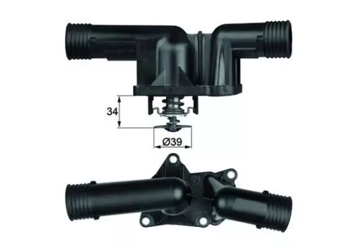 Thermostat, coolant MAHLE TI 24 95)