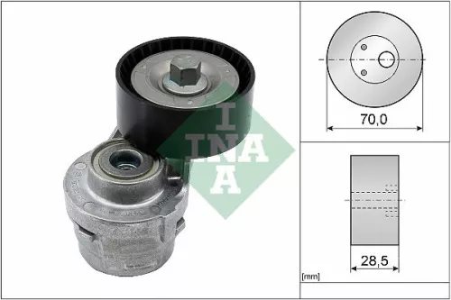 Belt Tensioner, V-ribbed belt Schaeffler INA 533 0061 20)