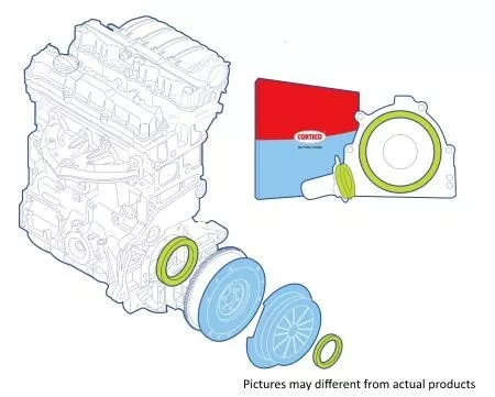 Shaft Seal Set, clutch CORTECO 19134537)