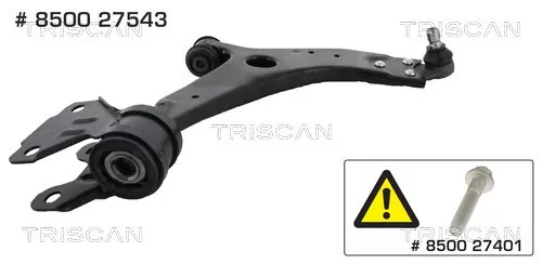 Control/Trailing Arm, wheel suspension TRISCAN 8500 27543)
