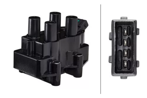 Ignition Coil HELLA 5DA 358 000-291)