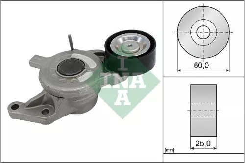 Belt Tensioner, V-ribbed belt Schaeffler INA 534 0657 10)