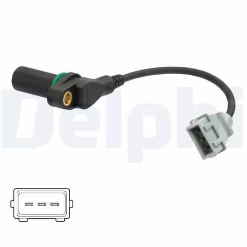 Sensor, crankshaft pulse DELPHI SS11252)