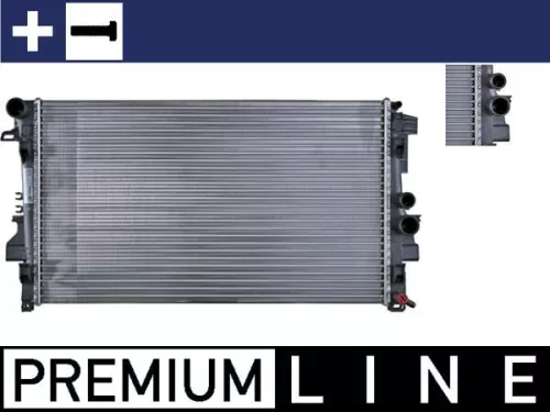 Radiator, engine cooling MAHLE CR 608 000P)