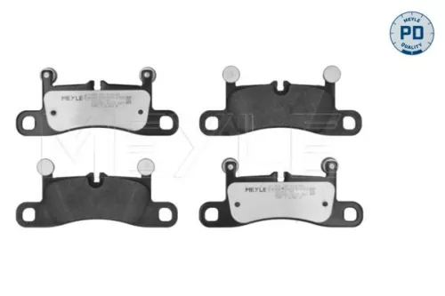 Brake Pad Set, disc brake MEYLE 025 247 2116/PD)