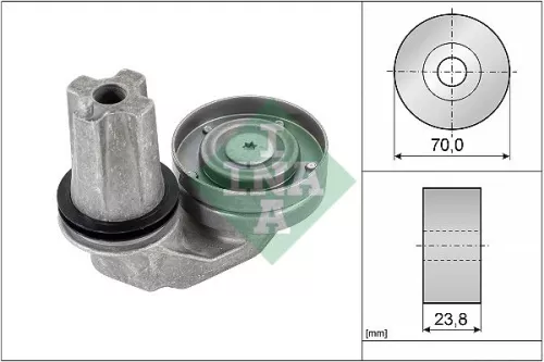 Belt Tensioner, V-ribbed belt Schaeffler INA 534 0635 10)