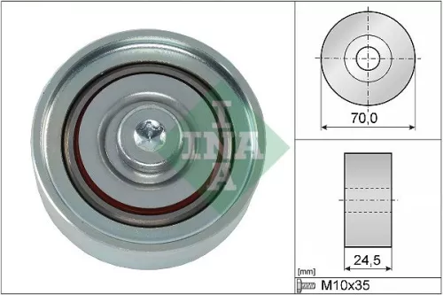 Deflection/Guide Pulley, V-ribbed belt Schaeffler INA 532 0583 10)