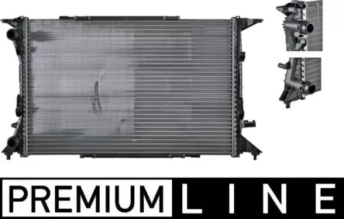 Radiator, engine cooling MAHLE CR 1060 000P)