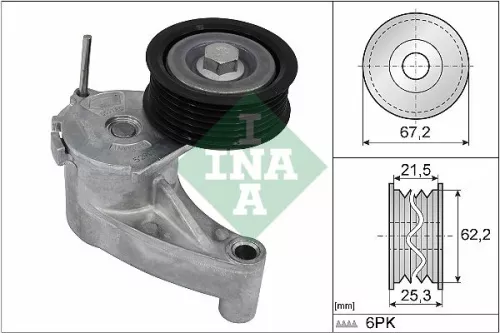 Belt Tensioner, V-ribbed belt Schaeffler INA 534 0710 10)