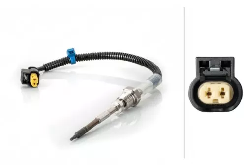 Sensor, exhaust gas temperature HELLA 6PT 014 495-041)
