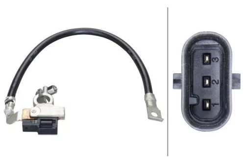 Sensor, battery management HELLA 6PK 010 562-931)
