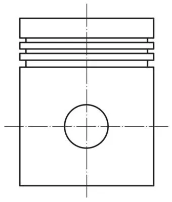 Piston MAHLE 012 12 00)
