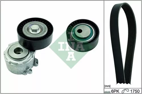 V-ribbed Belt Set Schaeffler INA 529 0092 10)