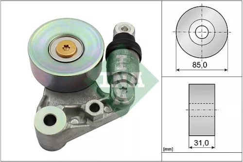 Belt Tensioner, V-ribbed belt Schaeffler INA 534 0021 10)