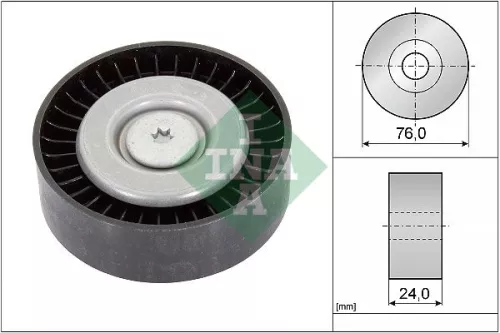Deflection/Guide Pulley, V-ribbed belt Schaeffler INA 532 0558 10)