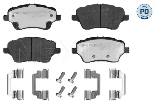 Brake Pad Set, disc brake MEYLE 025 251 3417/PD)