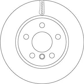 Brake Disc TRW DF6799)