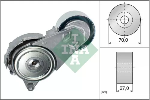 Belt Tensioner, V-ribbed belt Schaeffler INA 534 0408 10)