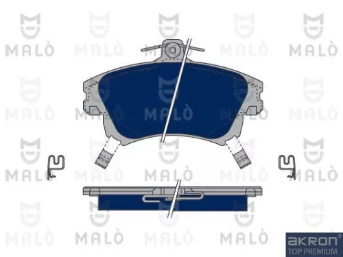 Brake Pad Set, disc brake  1050333)