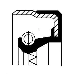 Shaft Seal, differential CORTECO 01019286B)