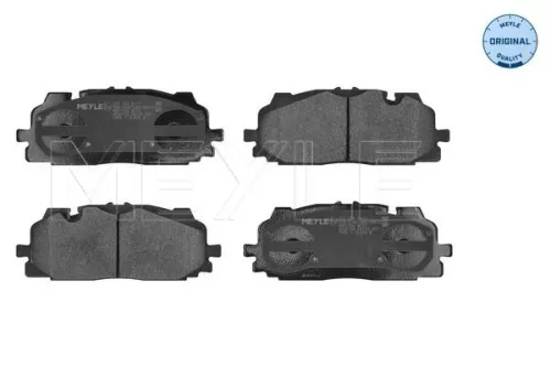 Brake Pad Set, disc brake MEYLE 025 258 6117)