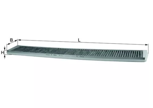 Filter, cabin air HANS LAK 102)