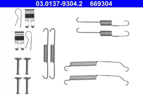Accessory Kit, brake shoes ATE 03.0137-9304.2)