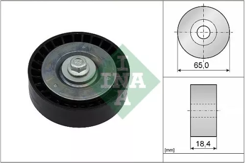 Deflection/Guide Pulley, V-ribbed belt Schaeffler INA 532 0913 10)