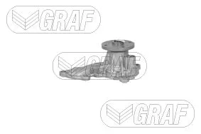 Water Pump, engine cooling GRAF PA1402)