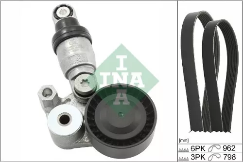 V-ribbed Belt Set Schaeffler INA 529 0431 10)