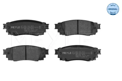 Brake Pad Set, disc brake MEYLE 025 224 3415)