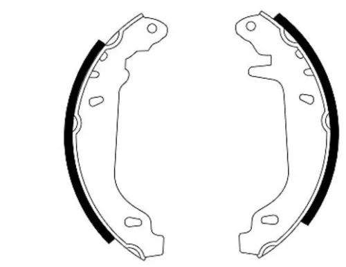 Brake Shoe Set TEXTAR 91037400)
