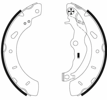 Brake Shoe Set TEXTAR 91079800)