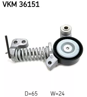 Belt Tensioner, V-ribbed belt SKF VKM 36151)