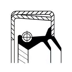 Shaft Seal, differential CORTECO 49110138)