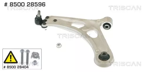 Control/Trailing Arm, wheel suspension TRISCAN 8500 28596)