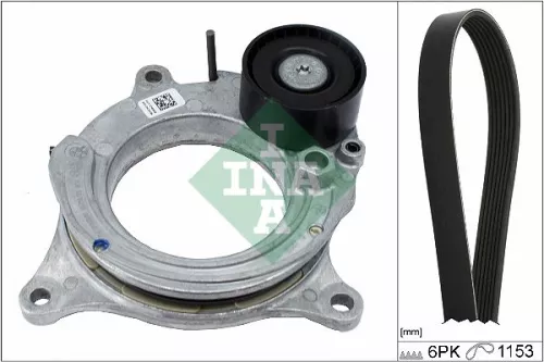 V-ribbed Belt Set Schaeffler INA 529 0566 10)