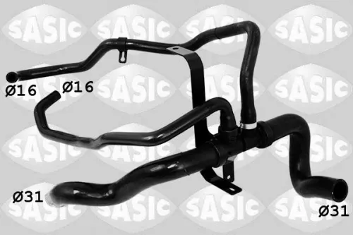 Radiator Hose SASIC 3400229)