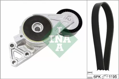 V-ribbed Belt Set Schaeffler INA 529 0470 10)