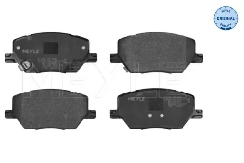 Brake Pad Set, disc brake MEYLE 025 221 6520)