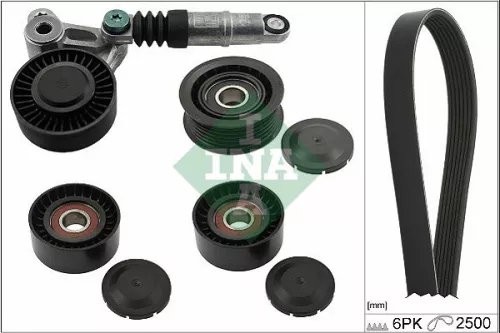 V-ribbed Belt Set Schaeffler INA 529 0472 10)