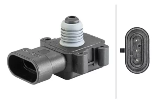 Sensor, boost pressure HELLA 6PP 358 152-131)