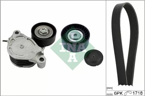 V-ribbed Belt Set Schaeffler INA 529 0516 10)