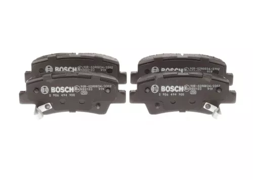 Brake Pad Set, disc brake BOSCH 0 986 494 908)