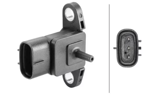 Sensor, intake manifold pressure HELLA 6PP 358 152-371)