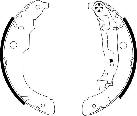 Brake Shoe Set TEXTAR 91067200)