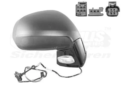 Exterior Mirror VAN WEZEL 0972808)