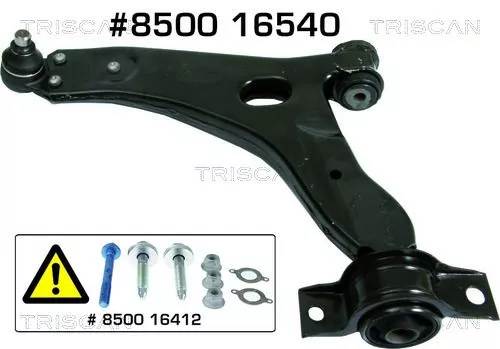 Control/Trailing Arm, wheel suspension TRISCAN 8500 16540)