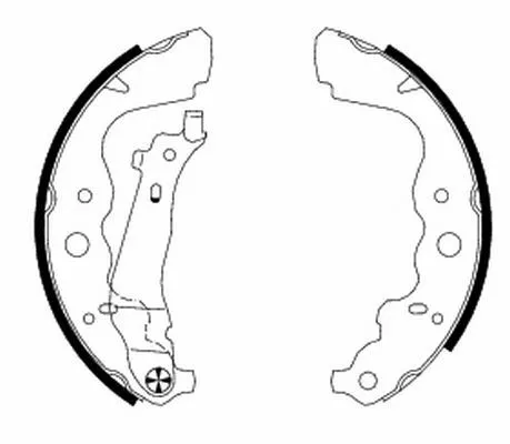 Brake Shoe Set TEXTAR 91069300)