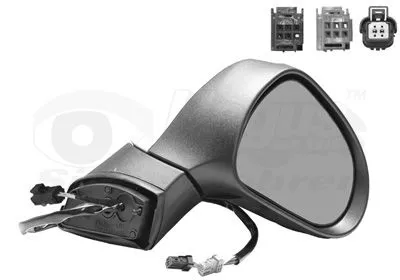Exterior Mirror VAN WEZEL 4029808)